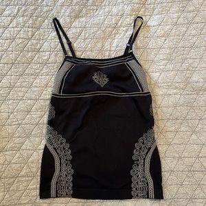 Small athleta Seamless tank top with shelf bra